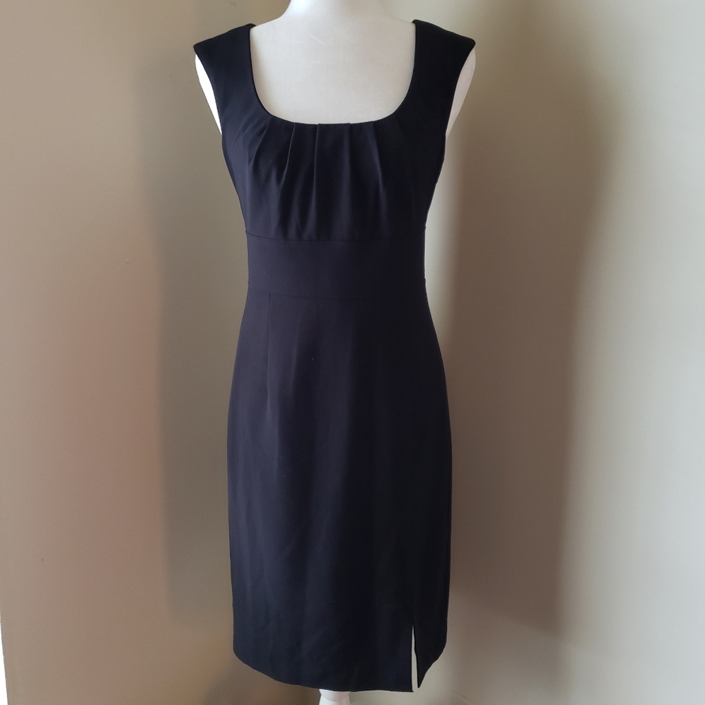 White House Black Market black midi dress
